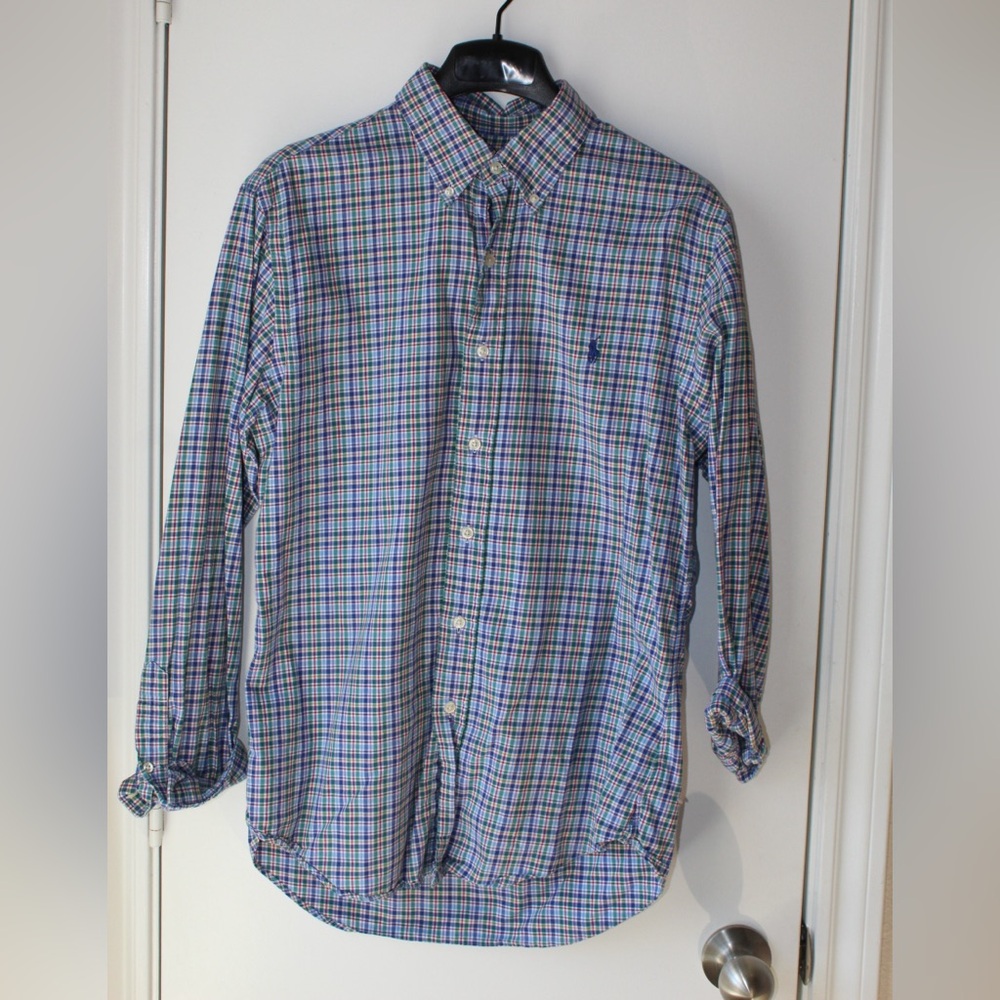 Polo Ralph Lauren, button-down, collared shirt ￼